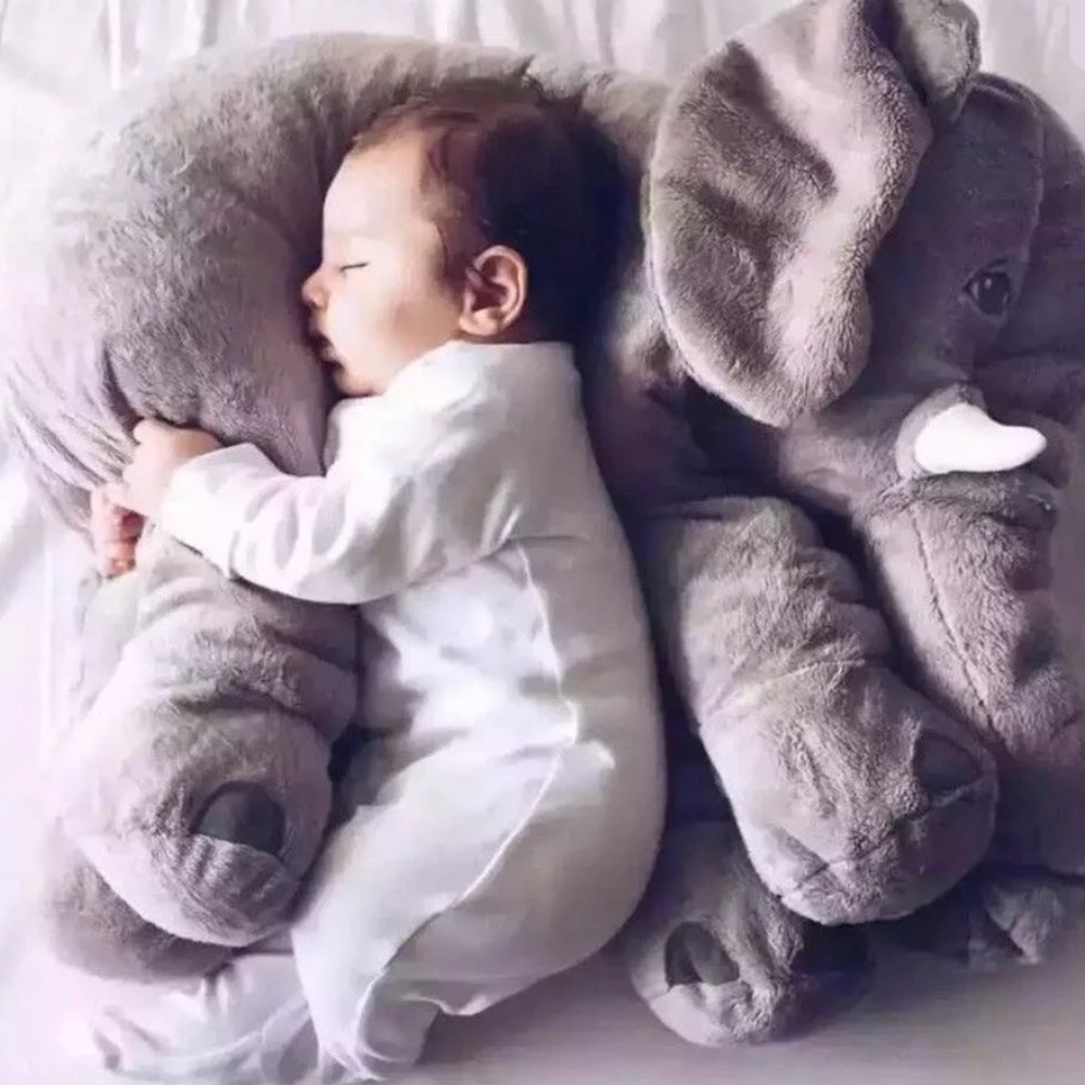 Elephant kids plush pillow. NIB!